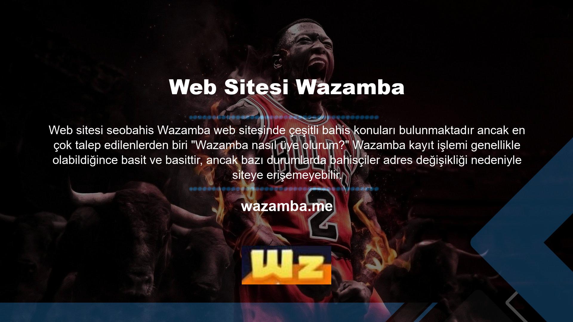Wazamba, bilgisayarlarında veya cep telefonlarında bir arama motoruna girerek ve açılan ana sayfanın sağ üst köşesinde bulunan "Giriş Yap" menüsünü kullanarak bir adres arayabilirler